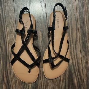Torrid sandals size 9 WW